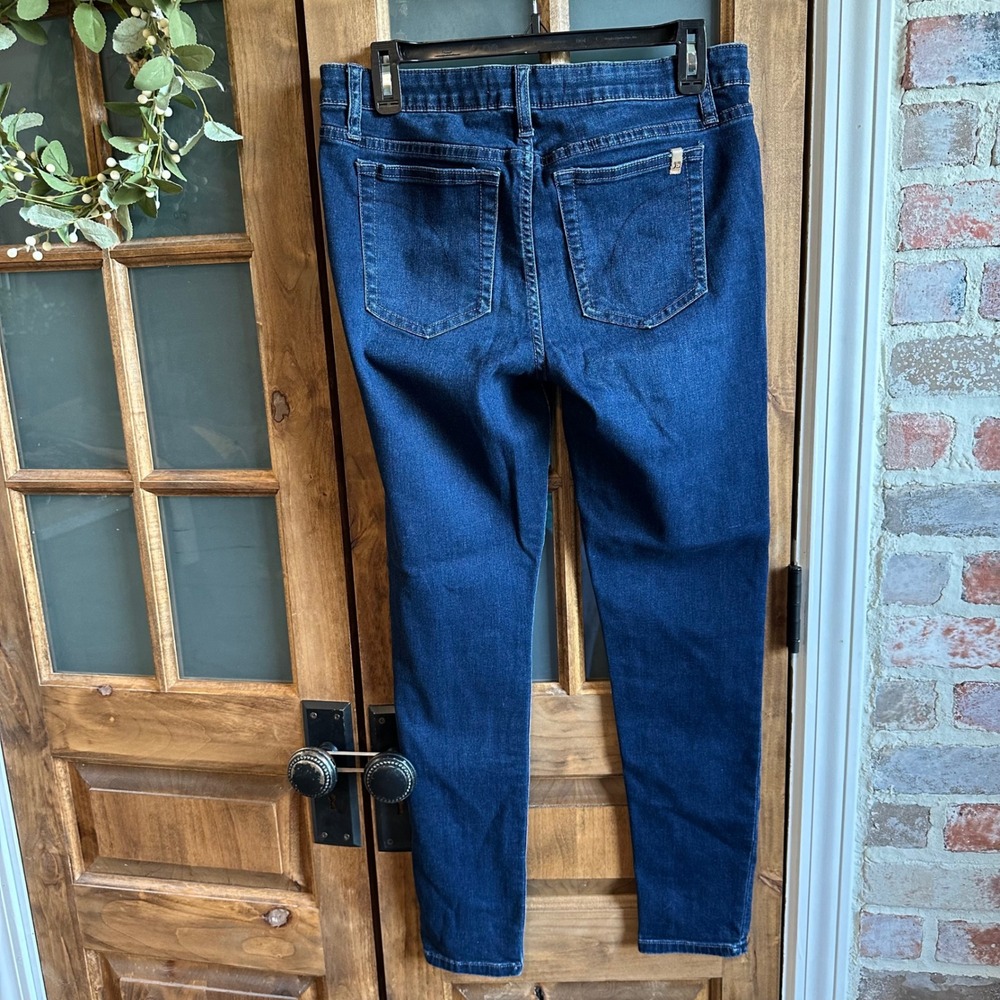 Joe's Jeans Womens Skinny Dark Wash Blue Stretch 27 Designer Classic‎ - Picture 2 of 11